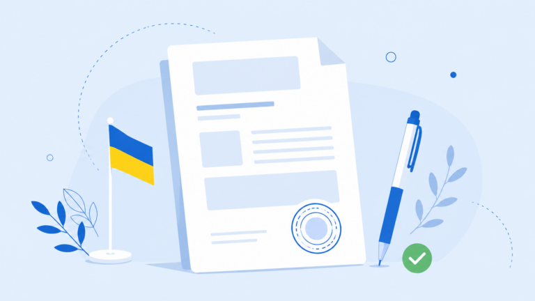 Зразок довіреності - ілюстрація