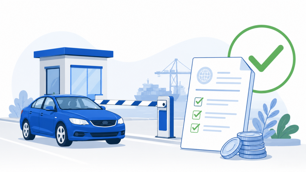 Розмитнення авто з-за кордону - ілюстрація