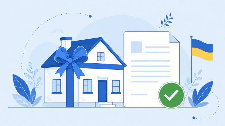 Дарування квартири - ілюстрація