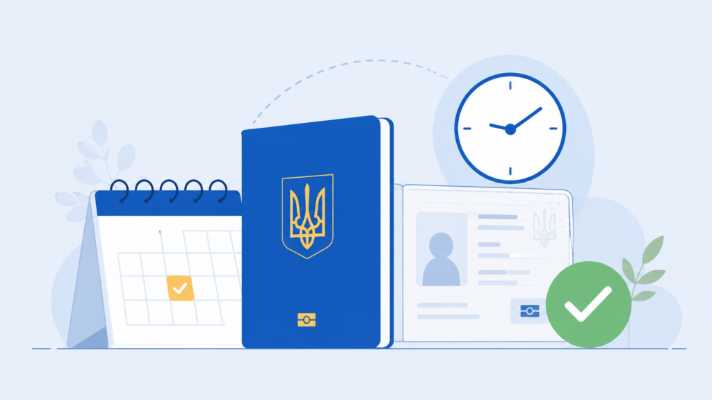 Заміна паспорта у 25 і 45 років