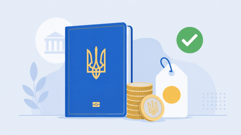 Скільки коштує закордонний паспорт
