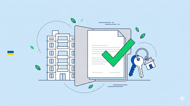 Документи для продажу квартири в Україні - ілюстрація