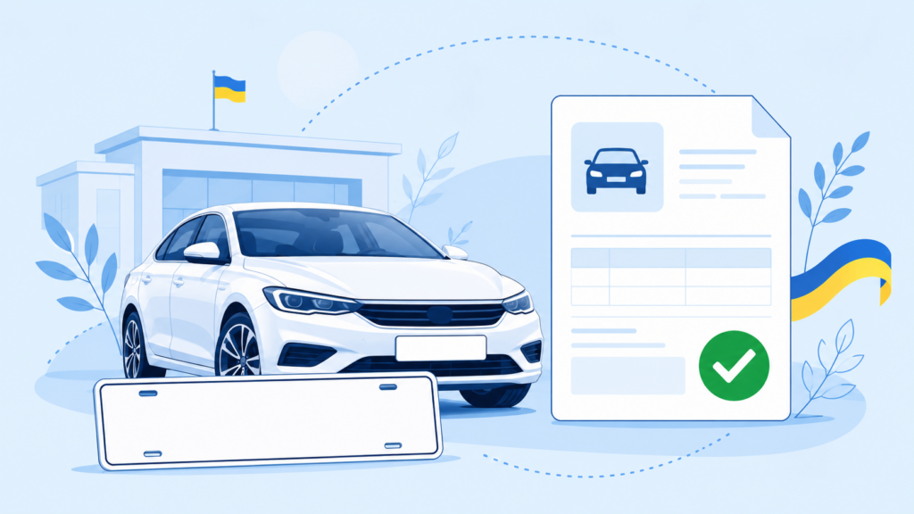 Постановка авто на облік після розмитнення 2026