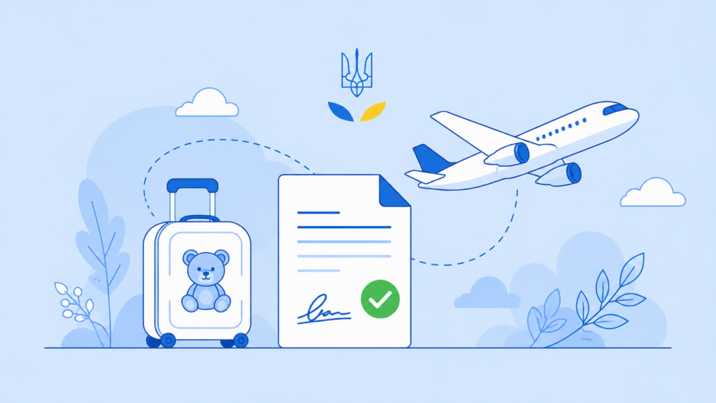 Виїзд дитини за кордон дозвіл 2026
