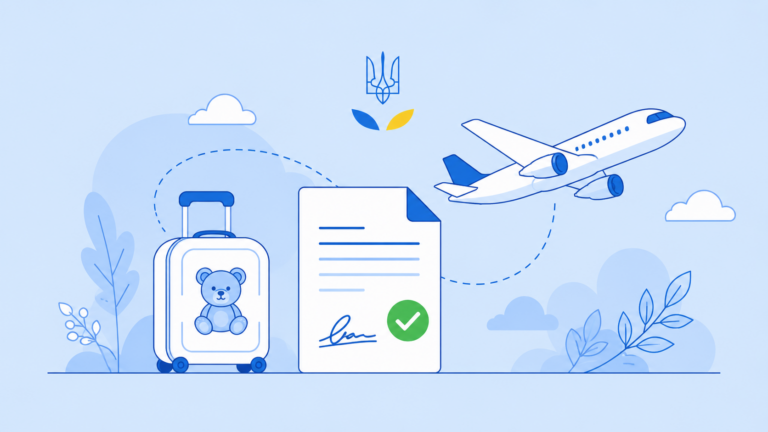 Виїзд дитини за кордон дозвіл 2026