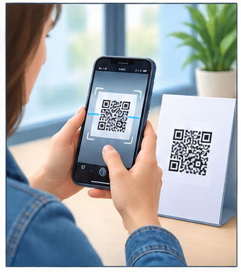 Ілюстрація до передання копій документів через Дія.QR, сцена 1